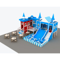 Castle Theme Indoor Playground Commercial, Small Indoor Playground for Sale, Blue Toddler Indoor Playground